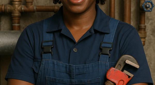 20250529_1533_Female Black Plumber_simple_compose_01jwe7ajmxftb91d69z9bcpz11